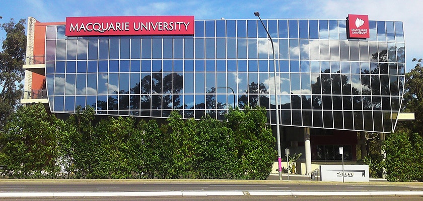 Macquarie University, Lane Cove Road.